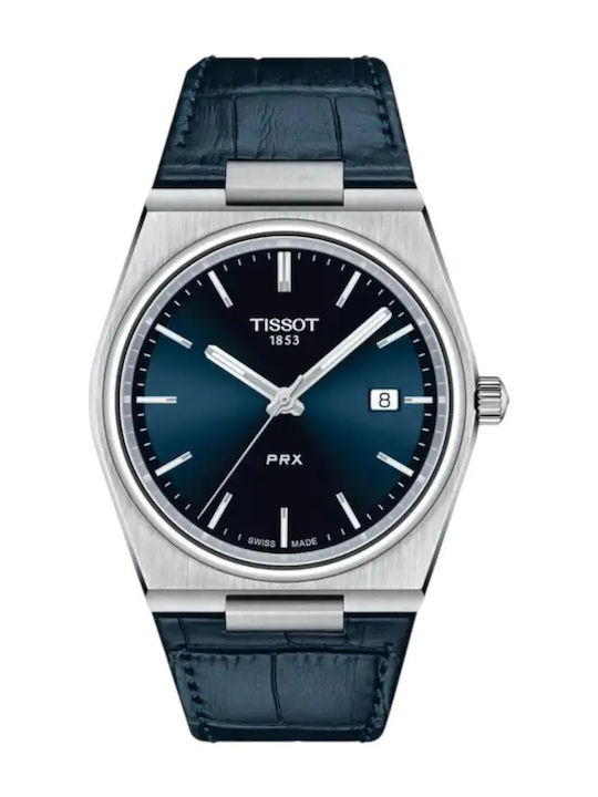 Tissot T-classic Prx Мъжки Часовник 40mm На Бат...