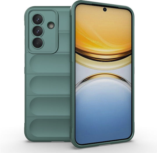 Techsuit Magic Umschlag Rückseite Silikon Grün (Samsung Galaxy A37 5G)
