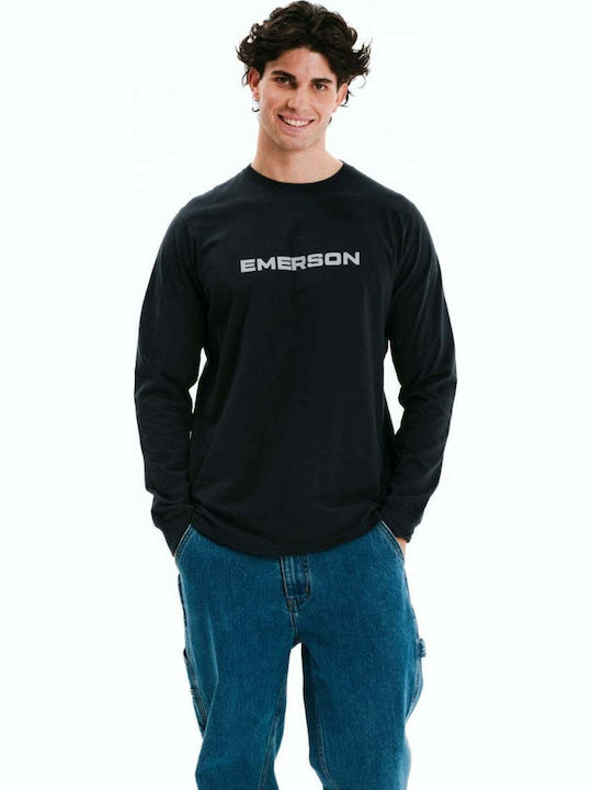 Emerson Μπλούζα Μακρυμάνικη Πράσινη
