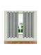 Fenster Vorhang mit Grommet Grau 140x140cm