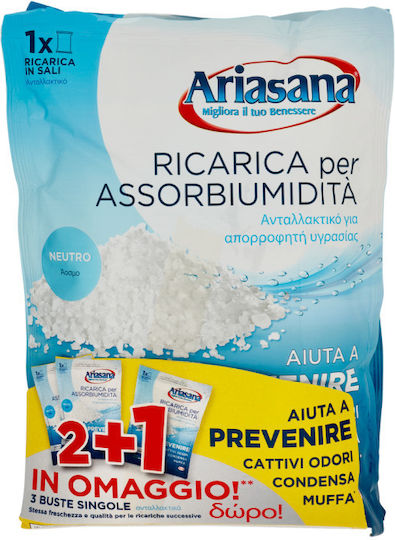 Ariasana Absorber Refill for Moisture Absorber 62994 3 Pieces 450gr