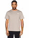 Simple Dome T-shirt Μπεζ