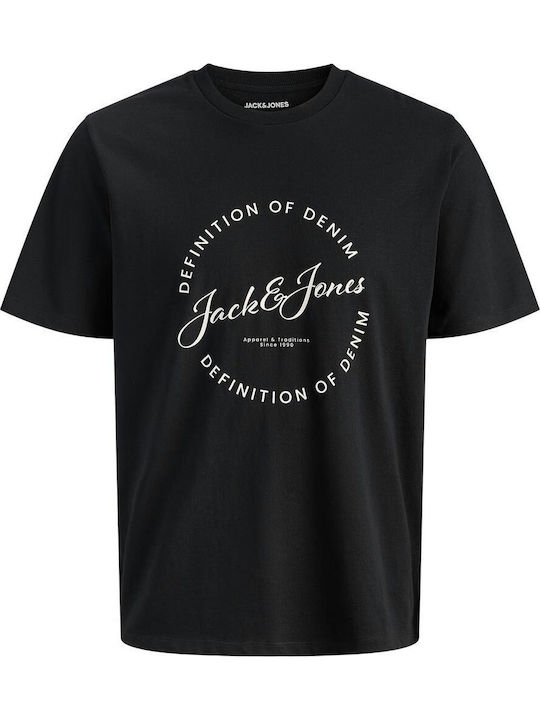 Jack & Jones Crew Neck T-shirt Μαυρο