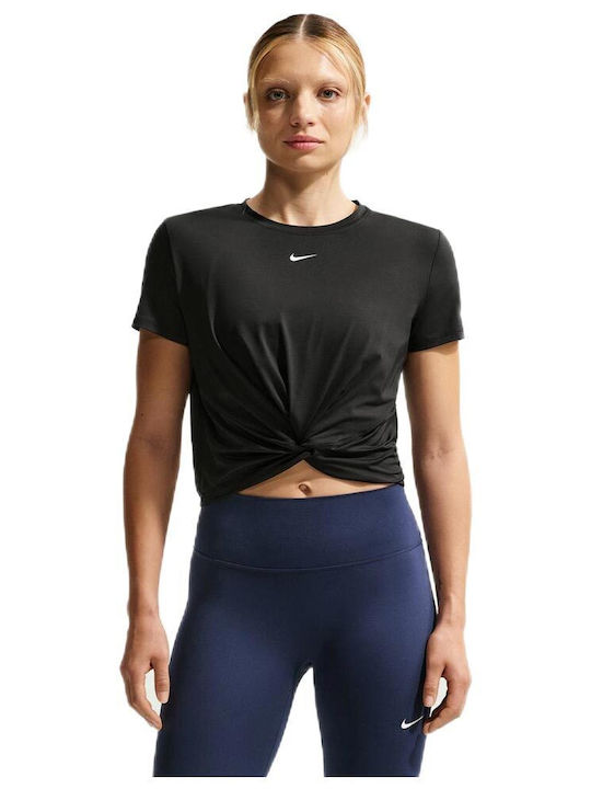 Nike One Classic Women's T-shirt Dri-Fit Black