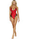 Dreamgirl Bodysuit Sexy Satin Femei