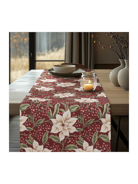 Beauty Home Alexandrine Christmas Tablecloth Ru...