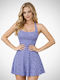 Sommer Mini Kleid Blue