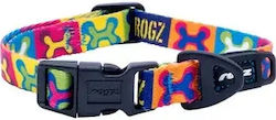 Rogz Dog Collar Fusion Classic Popart Yellow Multicolored Medium Rogz Dog Collar Fusion Classic Popart Yellow Multicolored Medium