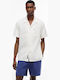 Short-sleeved Linen Shirt Ybl