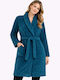 Koyote Winter Damen Robe Petrol Blue