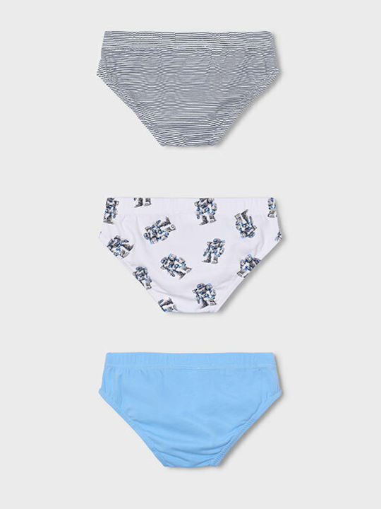 Mayoral Set of Kids' Briefs Blue 3pcs