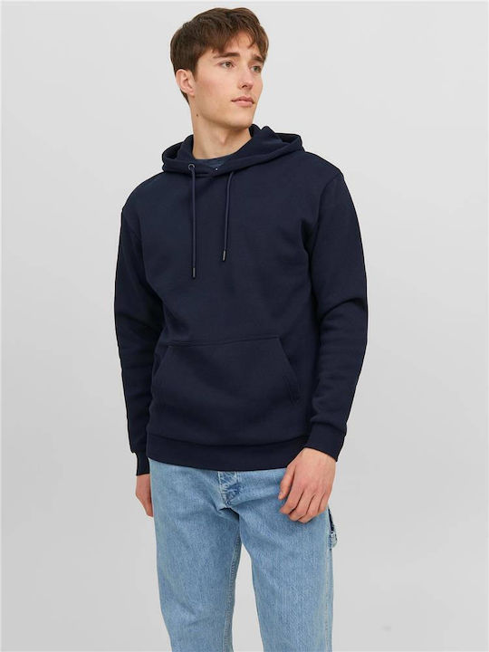 Jack & Jones Sweat Суитшърт с Качулка Син