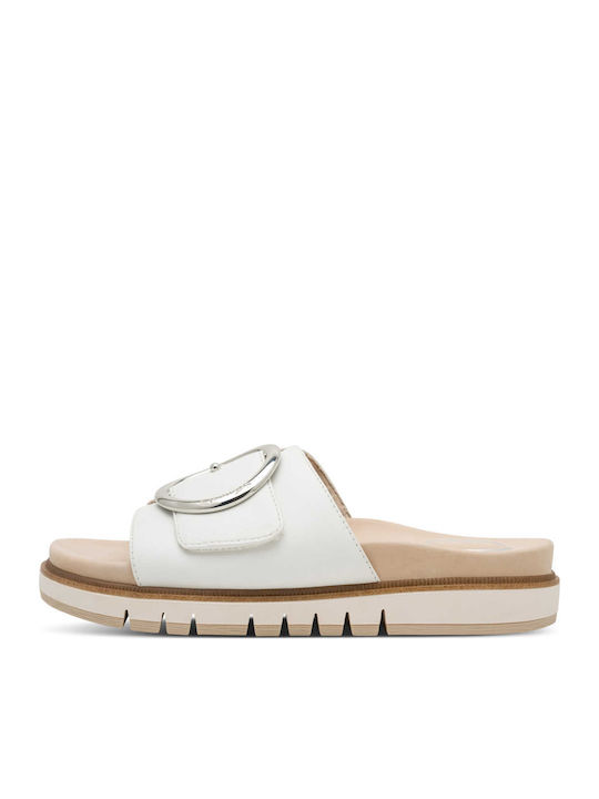 Tamaris Leather Women's Flat Sandals Flatforms ...