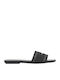 Women's Flat Sandals in Black Color