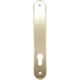 Error Cover Plate 240x39mm Nickel Best Design