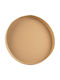 Beauty Home Wooden Round Decorative Tray 30x30x4cm