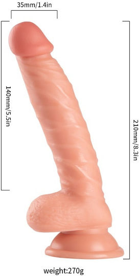 Ophelia's Dream Realistisches Dildo Mit Saugnapf Fleisch