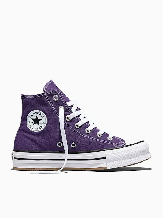 Converse Chuck Taylor All Star Chuck Taylor All Star Hoch Lila Converse Chuck Taylor All Star Chuck Taylor All Star Hoch Lila
