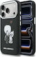 Magsafe Handyhülle Karl Lagerfeld Logo Karl + & Choupette Iphone 17 Pro Schwarze