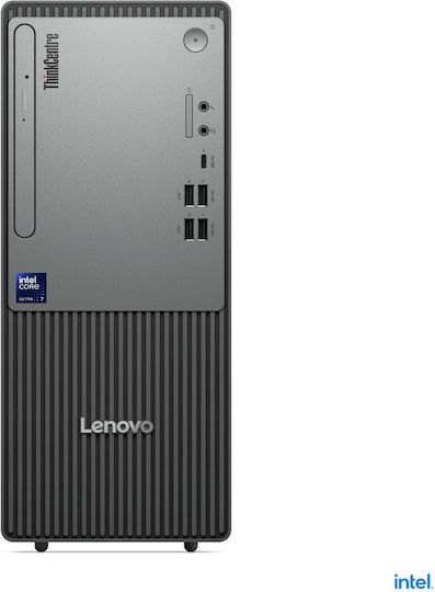 Lenovo ThinkCentre Neo 50t Gen 6 Desktop Computer (Ultra 5-225/16GB DDR5/512GB SSD/W11 Pro) with Keyboard (International English)