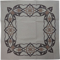Karé Stampotó 100x100cm Etemín Knossos Iliakhída Beige Gold Pero 339 Karé Stampotó 100x100cm Etemín Knossos Iliakhída Beige Gold Pero 339