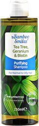 Bamboo Smiles Σαμπουάν Αναδόμησης/Θρέψης 250ml Bamboo Smiles Σαμπουάν Αναδόμησης/Θρέψης 250ml