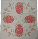 Easter Printed Tablecloth 90x90cm Etamine Knossos Heliaktida Beige Gold Pero 04-06