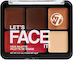 Paletă Machiaj Soft Glow Let's Face It W7