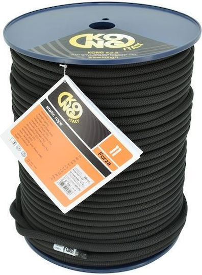 Ημιστατικό Σχοινί Kong Forza 10mm Μαύρο 200m Μαύρο 200 M 9l10097s200_1_10