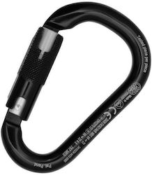 Kong Rise Lock Sleeve Compact Hms Automatic Carabiner Black