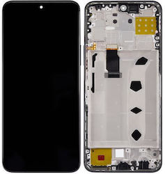 Ecran cu Cadru pentru Honor X8 4G (Negru)
