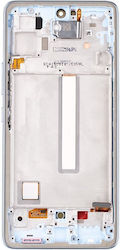 Samsung Οθόνη με Πλαίσιο για Samsung A53 5G (Μπλε) Samsung Οθόνη με Πλαίσιο για Samsung A53 5G (Μπλε)
