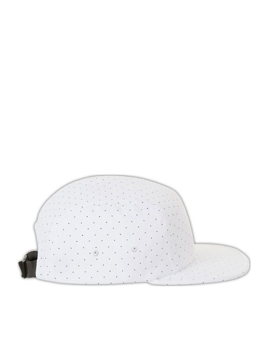 Sol's Taylor 01687 Polka Dot Five Panel Jockey 100% Cotton White French Navy-989