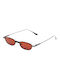 AV Sunglasses Megan Unisex Sunglasses with Black Frame and Red Lens