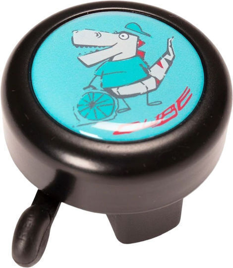 Cube Fahrradklingel Bell Friends Dino Blau Schwarz Zlv