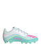 F50 Messi Club FG/MG Kids Soccer Cleats Molded White