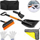 Winter Car Snow Removal Set Folding Shovel Brush Ice Scraper 7 Pieces Q-cx51 Andowl