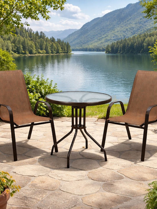 Dining Set for Small Outdoor Spaces Paros 3 Pie...