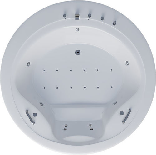 BS 138882 Acryl Badewanne mit Hydromassage 175x175cm BS 138882 Acryl Badewanne mit Hydromassage 175x175cm
