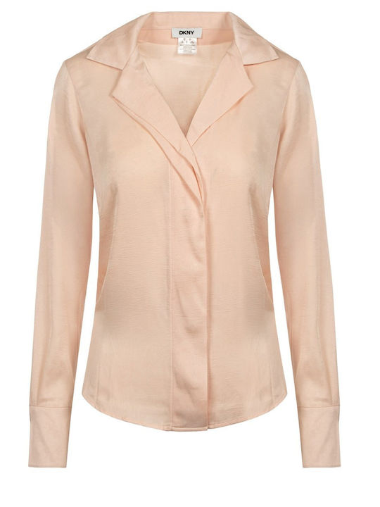 Women's Long Sleeve Shirt Pink