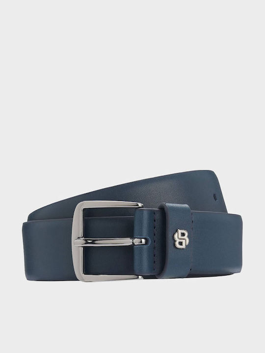 Boss Men's Belt Navy Blue