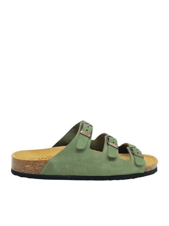 Plakton Leather Women's Flat Sandals Anatomic i...