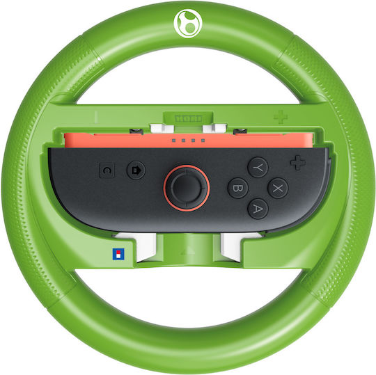 Hori Racing Wheel Attachment Set Green Yoshi for Switch 2
