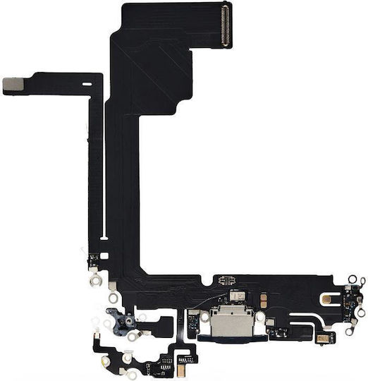 Apple iPhone 15 Pro Max Anschluss zum Aufladen Flex Kabel Blau Titanium Oem