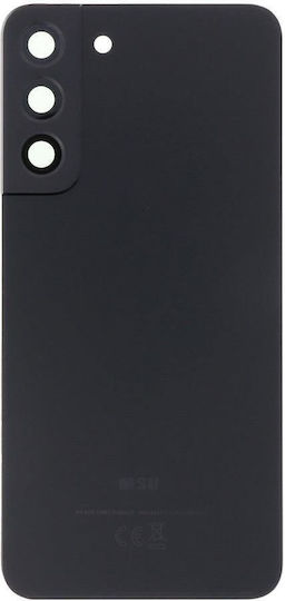Samsung S906b Galaxy S22 Plus Капак За Батерия + Лепило + Обектив За Камера Черен Oem