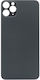 Apple iPhone 11 Pro Max Capac Baterie Orificiu Mare Negru Logo Oem