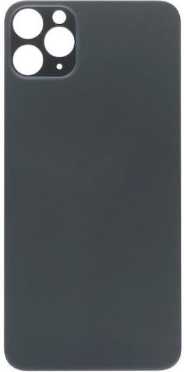 Apple iPhone 11 Pro Max Capac Baterie Orificiu Mare Negru Logo Oem