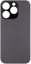 Apple Iphone 14 Pro Battery Cover Large Hole Black Oem Logo Apple Iphone 14 Pro Battery Cover Large Hole Black Oem Logo