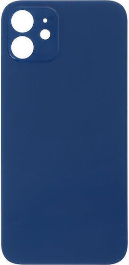 Apple Iphone 12 Battery Cover Large Hole Blue Oem Logo