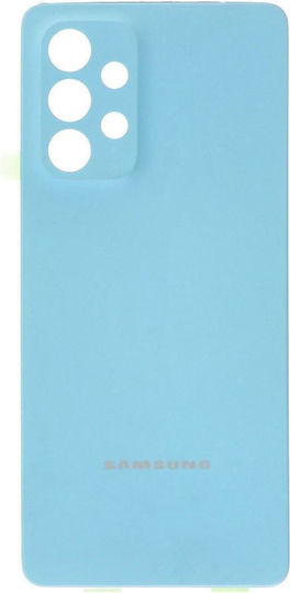 Samsung A536b Galaxy A53 5g Battery Cover + Adhesive Blue Original